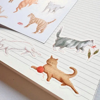 STICKERS "AMO I GATTI"