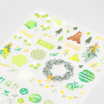 STICKER GREEN MIDORI