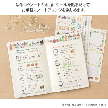 STICKER YURU LOG MIDORI
