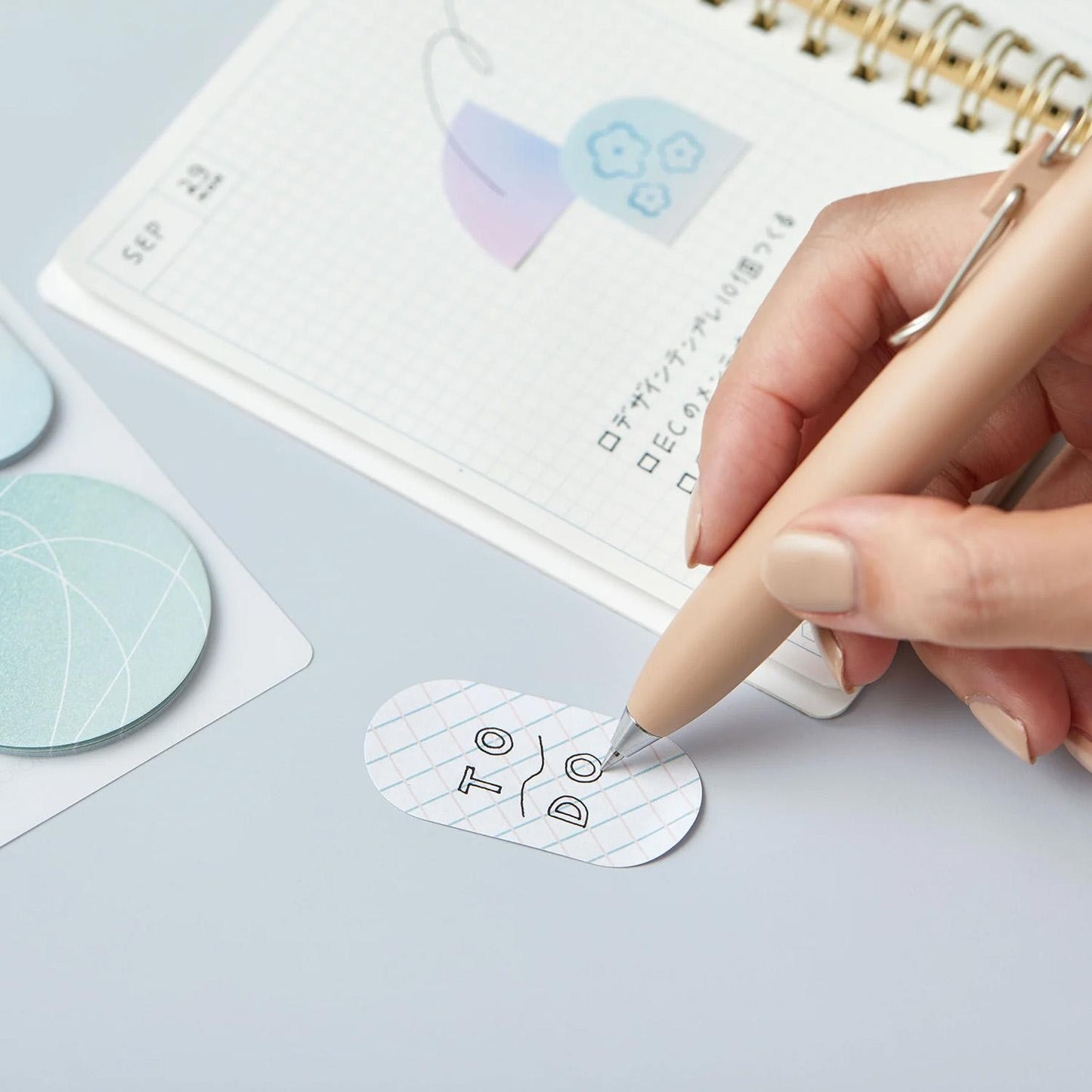 STICKY NOTES PEACOCK