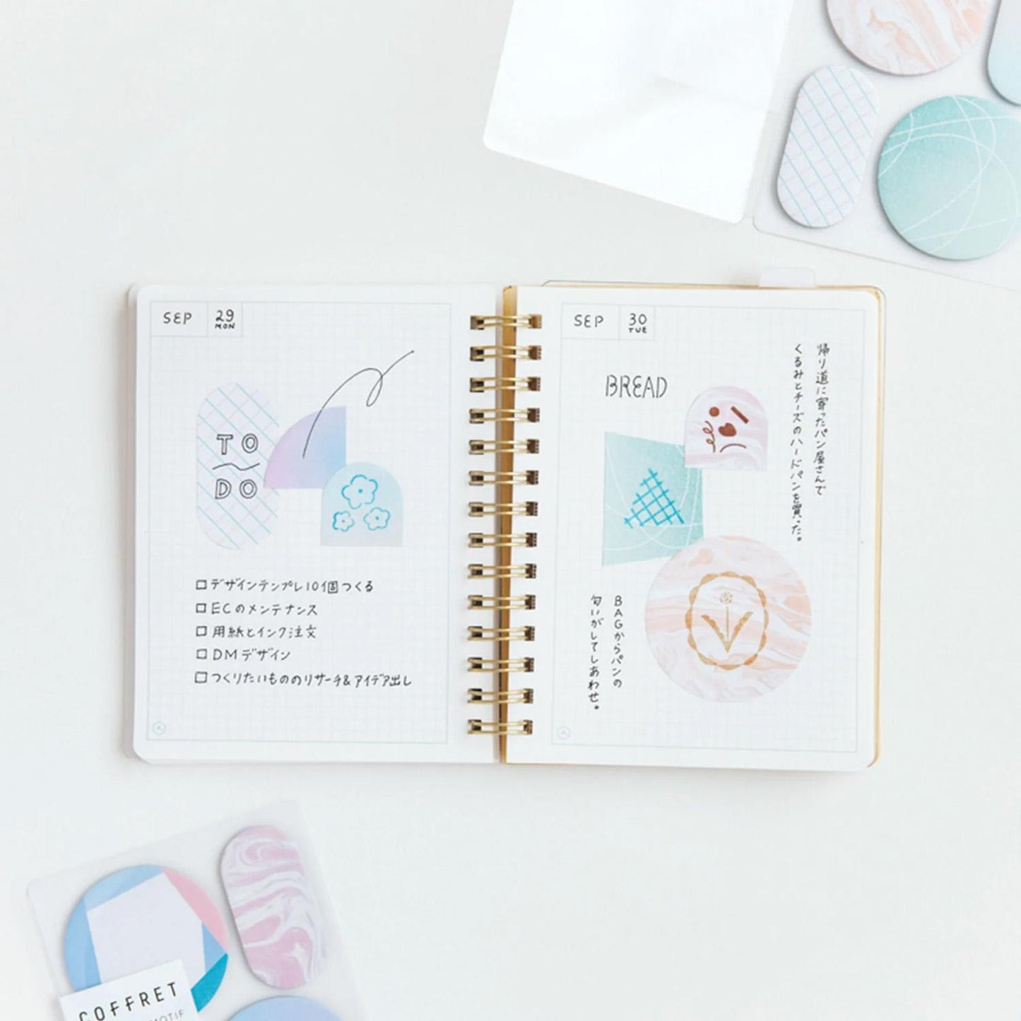STICKY NOTES PEACOCK