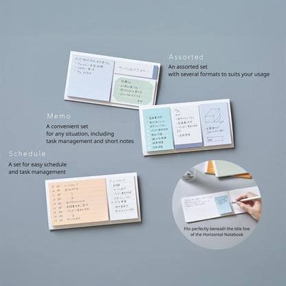 EMILY STICKY NOTE VERTICAL BLUE