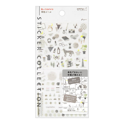 STICKER GREY MIDORI