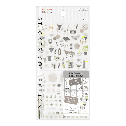 STICKER GREY MIDORI
