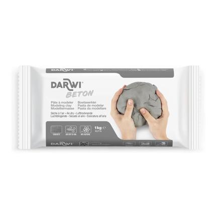 PASTA MODELLABILE EFFETTO CEMENTO (1KG) - DARWI BETON