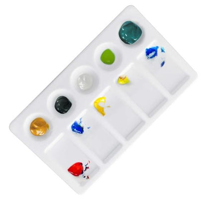 TAVOLOZZA PLASTICA RETTANGOLARE