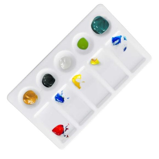 TAVOLOZZA PLASTICA RETTANGOLARE