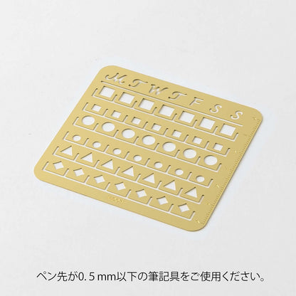 STENCIL CALENDARIO M