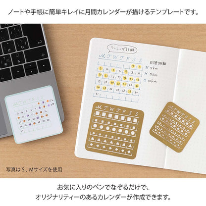 STENCIL CALENDARIO M