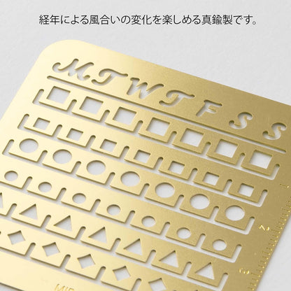 STENCIL CALENDARIO S