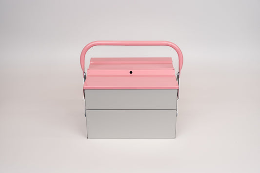 TOOLBOX OFFICINA - grigio&rosa