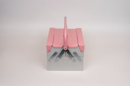 TOOLBOX OFFICINA - grigio&rosa