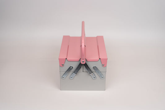 TOOLBOX OFFICINA - grigio&rosa