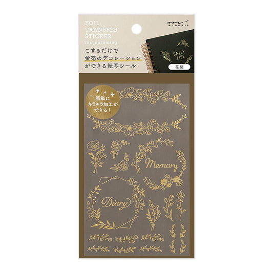 TRANSFER STICKER FLOWER
