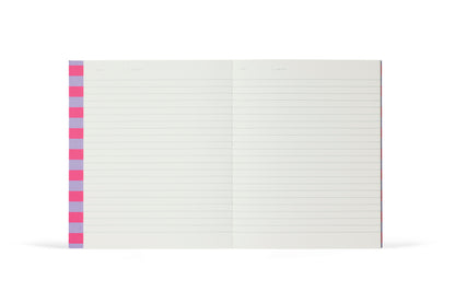 QUADERNO UMA MEDIUM LAVANDER STRIPE