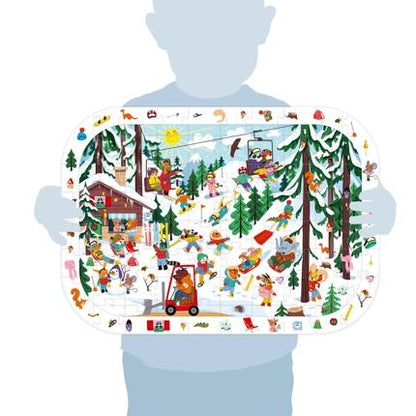 PUZZLE DI OSSERVAZIONE "VITA MONTAGNIA"