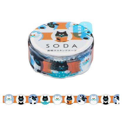 WASHI TAPE SODA FACE