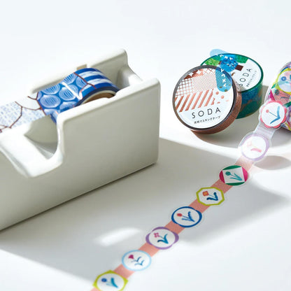 WASHI TAPE SODA FLOWER