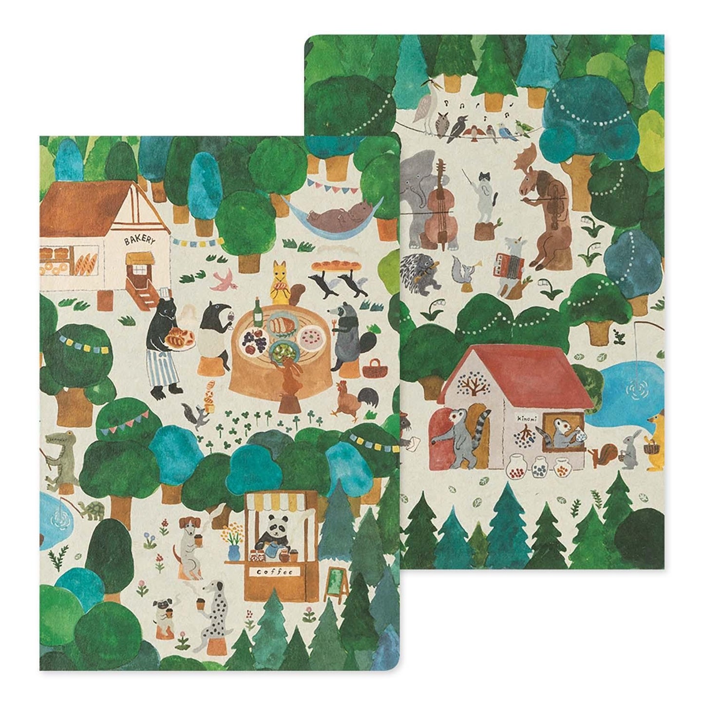 YURU LOG NOTEBOOK FOREST
