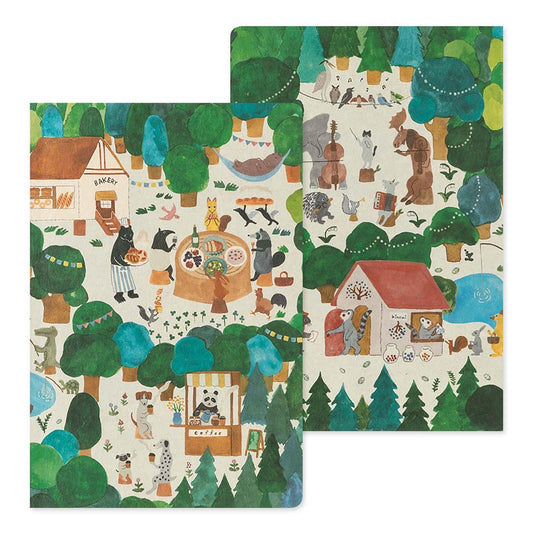 YURU LOG NOTEBOOK FOREST