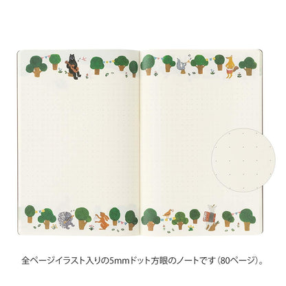 YURU LOG NOTEBOOK FOREST