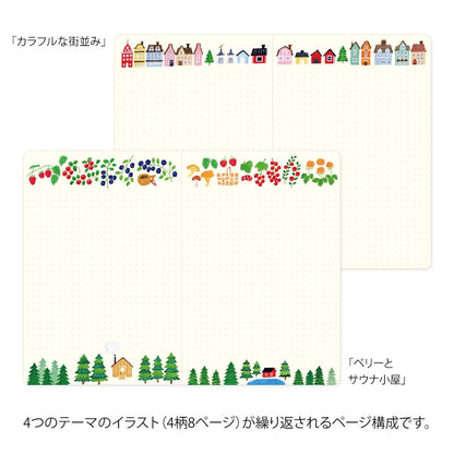 YURU LOG NOTEBOOK SCANDINAVIA