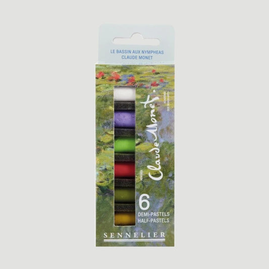 SET 6 MEZZI PASTELLI "CLAUDE MONET"- SENNELIER