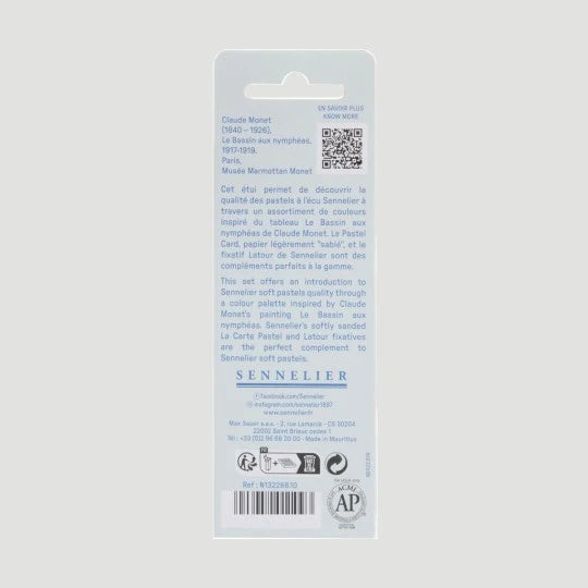 SET 6 MEZZI PASTELLI "CLAUDE MONET"- SENNELIER