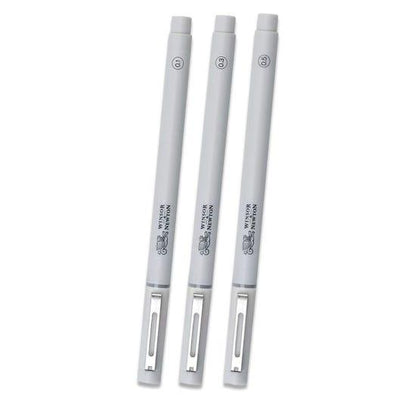 SET 3 FINELINER "GRIGIO FREDDO" WINSOR & NEWTON