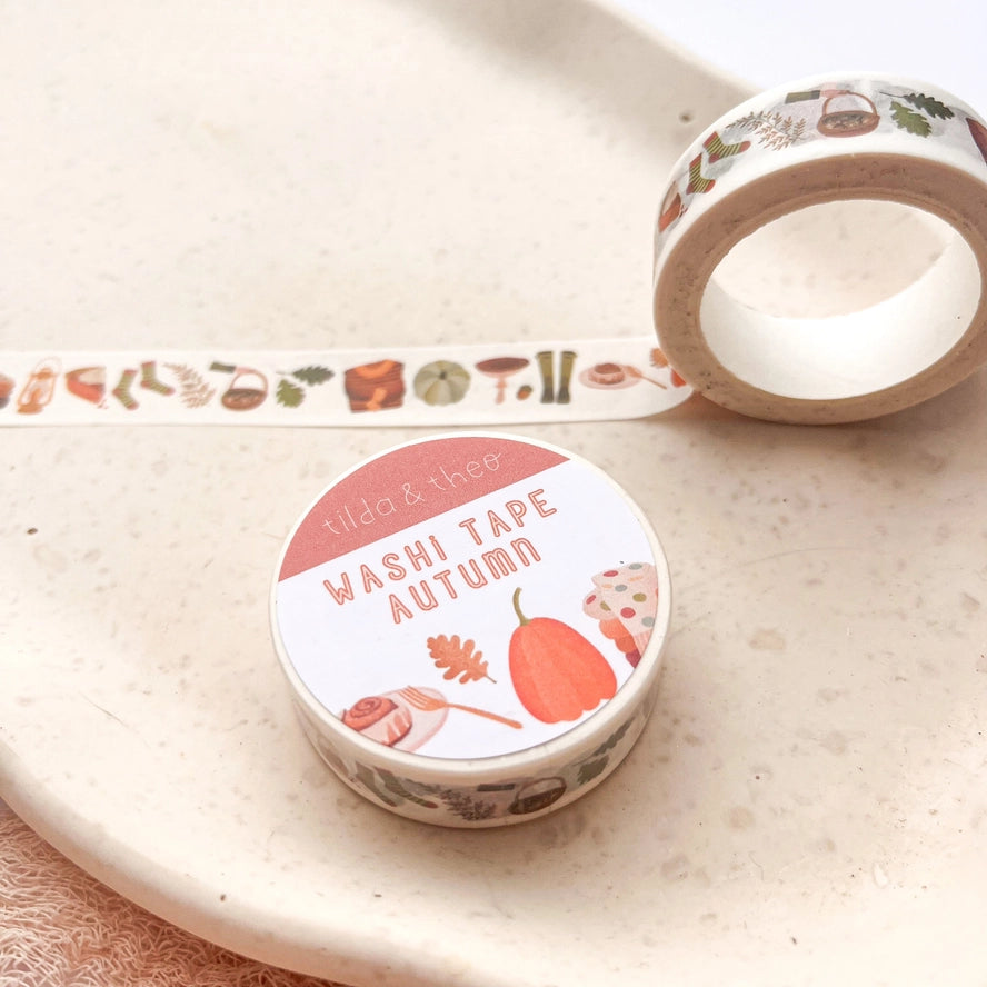 WASHI TAPE AUTUNNO TILDA & THEO
