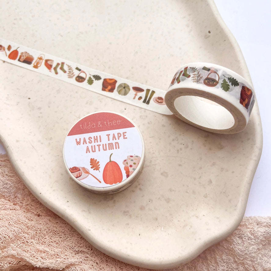 WASHI TAPE AUTUNNO TILDA & THEO