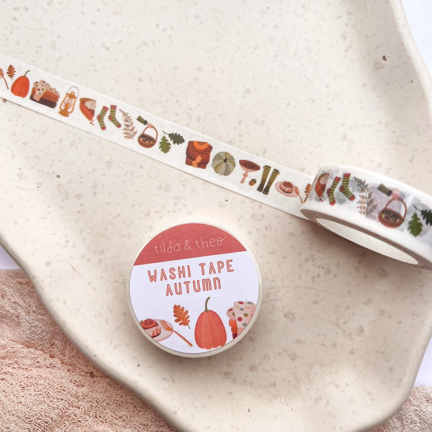 WASHI TAPE AUTUNNO TILDA & THEO