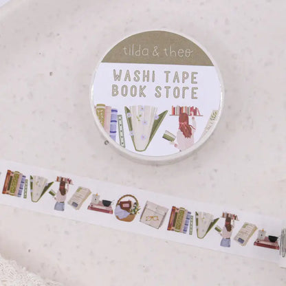 WASHI TAPE READING BOOKS TILDA & THEO