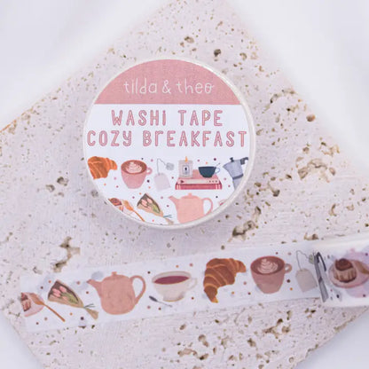 WASHI TAPE COZY BREAKFAST TILDA & THEO