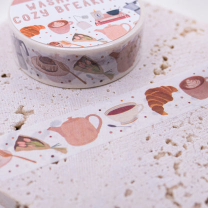 WASHI TAPE COZY BREAKFAST TILDA & THEO