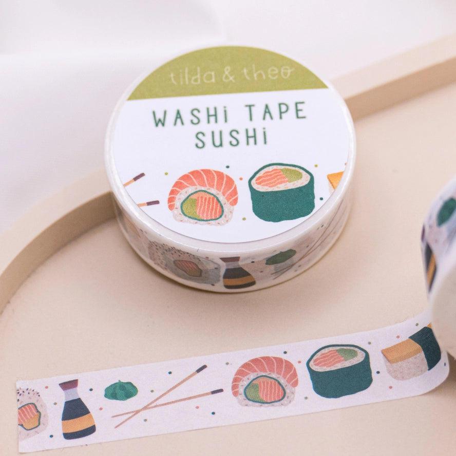 WASHI TAPE SUSHI TILDA & THEO