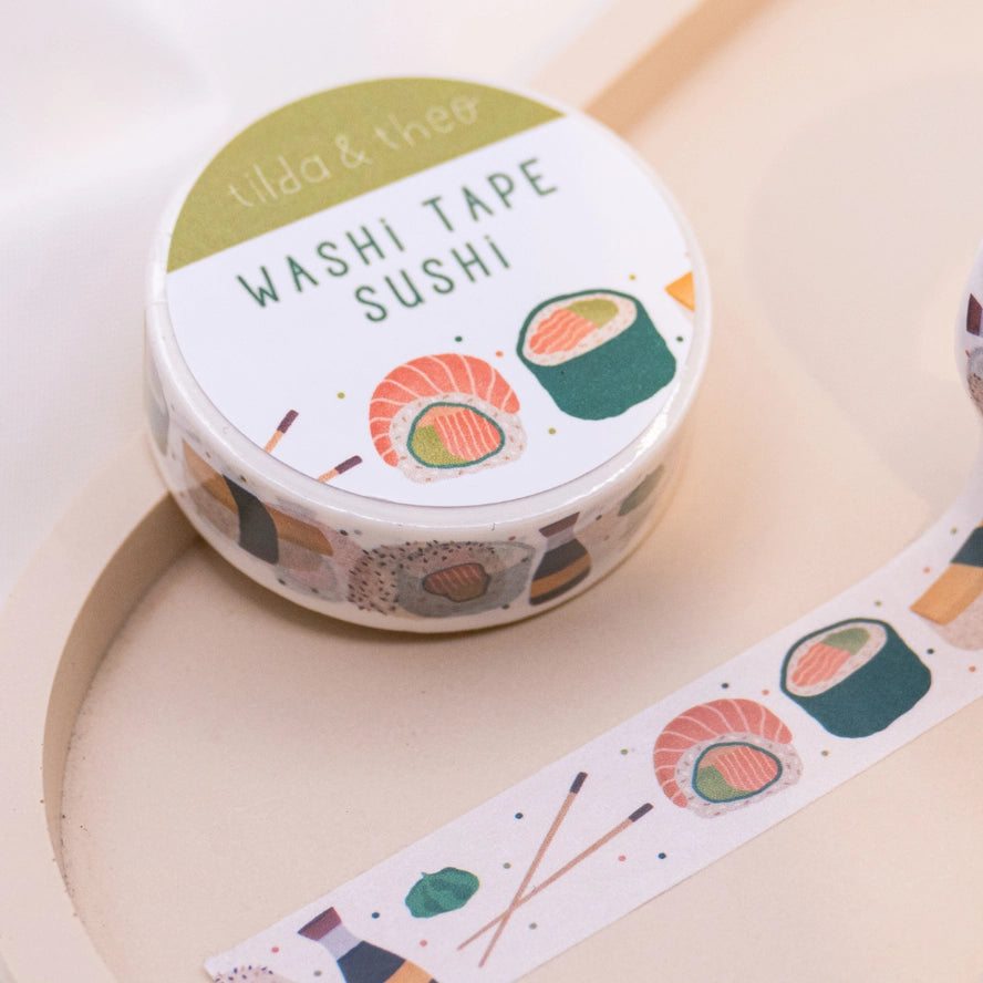 WASHI TAPE SUSHI TILDA & THEO