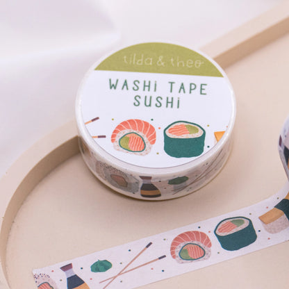 WASHI TAPE SUSHI TILDA & THEO